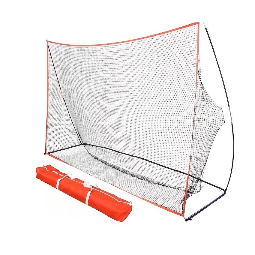 Golf Practice Net with Target & Swing Guide – 7x10 FT & 7x7 FT Driving Range Training Net, Hassle-free Assembly, Indoor Outdoor Use, Professional Golf Training Aid for Backyard Home