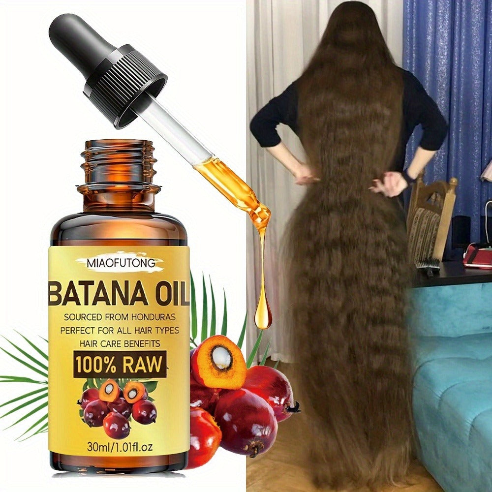 Batana Oil 30ml Cold-Pressed — Multi-Use Hair Growth & Scalp Strengthening Oil for Hair, Eyelashes & Eyebrows | Repairs Damage, Soothes Dry Scalp & Adds Shine | All Hair Types Unis - product image 4