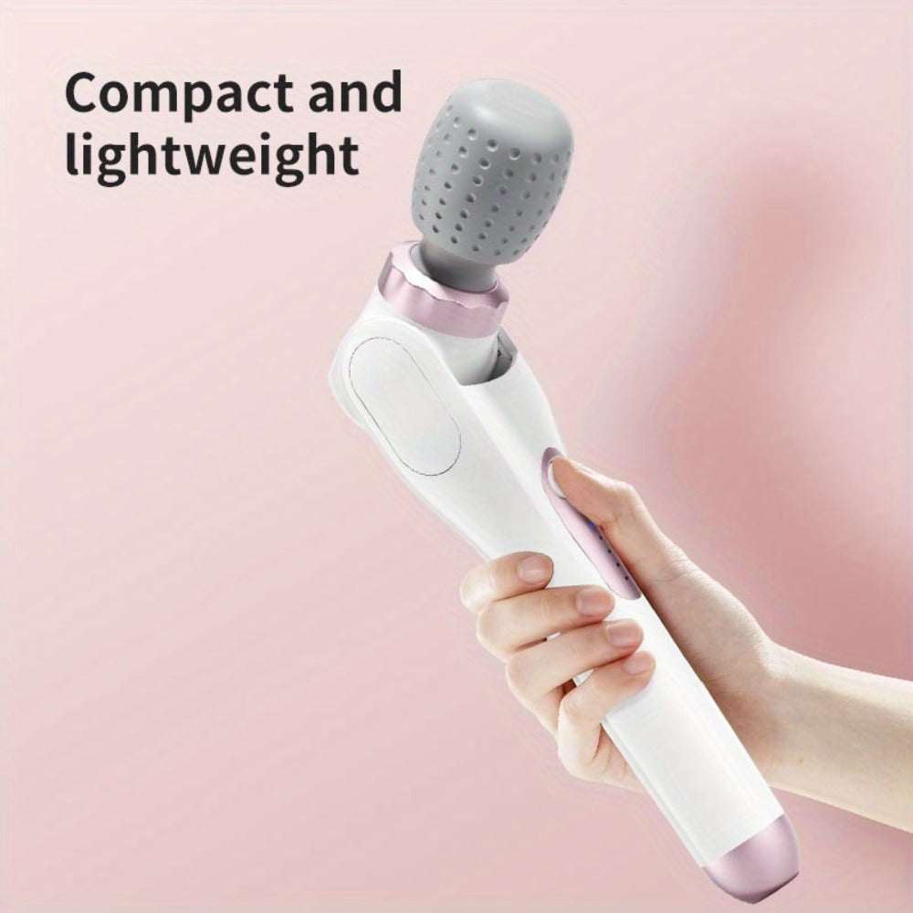 Electric Handheld Massager 180° Foldable Massage Stick | 5-Speed Vibration USB Rechargeable Rotating Head | Full Body Relief Neck Back Shoulder Leg Waist | Portable Cordless Massag - product image 14