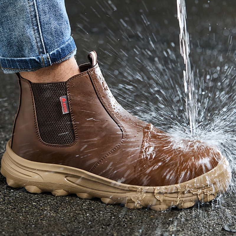 Men's Work Shoes, All-Season Labor Shoes, Work Boots, Comfortable Fabric Insoles, Casual Outdoor Sneakers, Construction Boots - product image 26