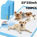 Tear-Resistant XXXL Dog Pee Pads 100-Count | Odor-Reducing | 6-Layer Thickened Super Absorbent Leak-Proof Pet Pads | Puppy & Large Dog Versions | Indoor - product image 2