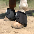 Horse Bell Boots Non-Turning Durable Protective Horseshoe Overreach Boots for Horses | Equine Hoof Protection Riding Gear | Pair | S/M/L Available in Black Red - product image 3
