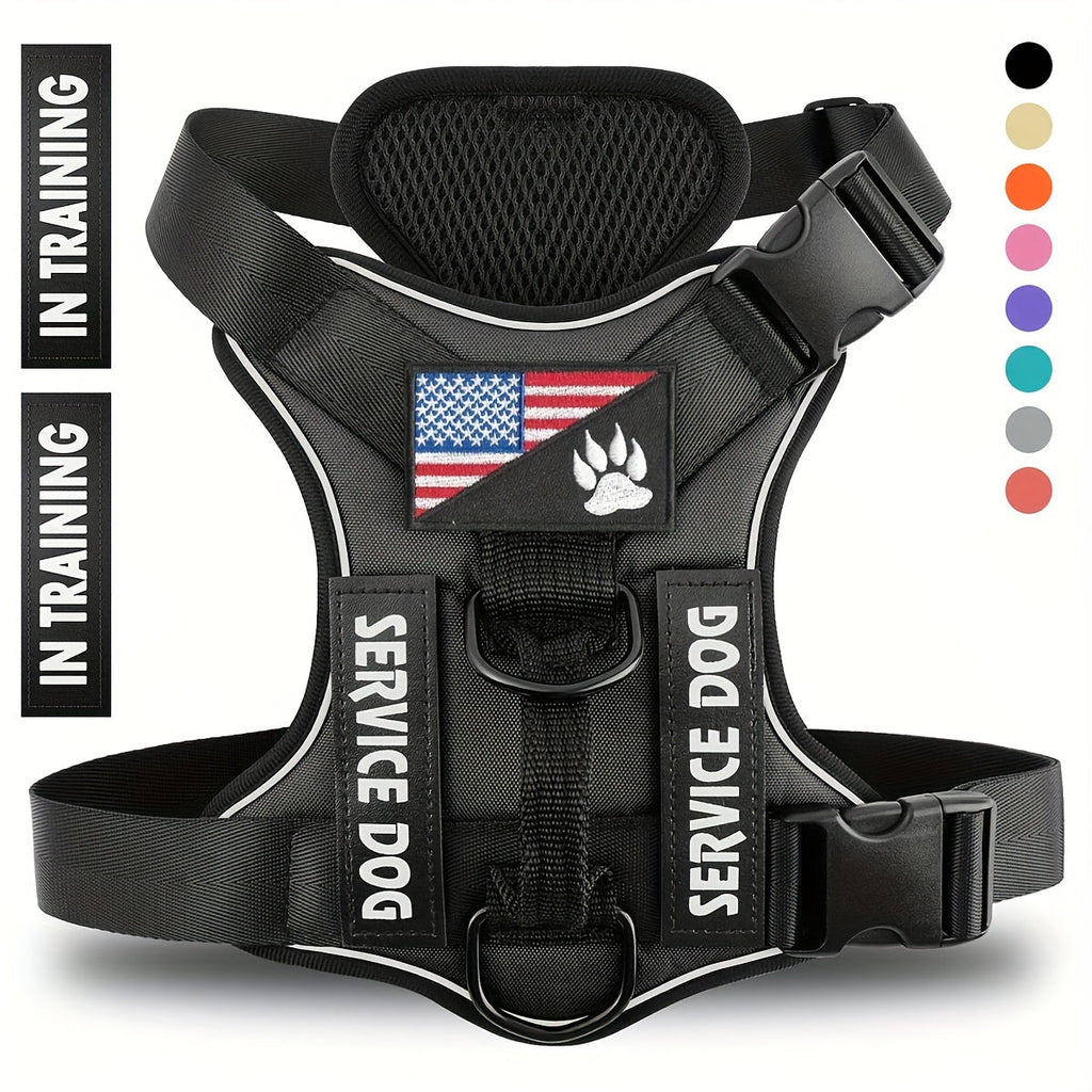 Easy Control for Small Medium Large Dogs XS S M L XL Multiple Colors – Reflective Dog Harness Vest with Handle Adjustable No-Pull Pet Vest for Walking Running - product image 3