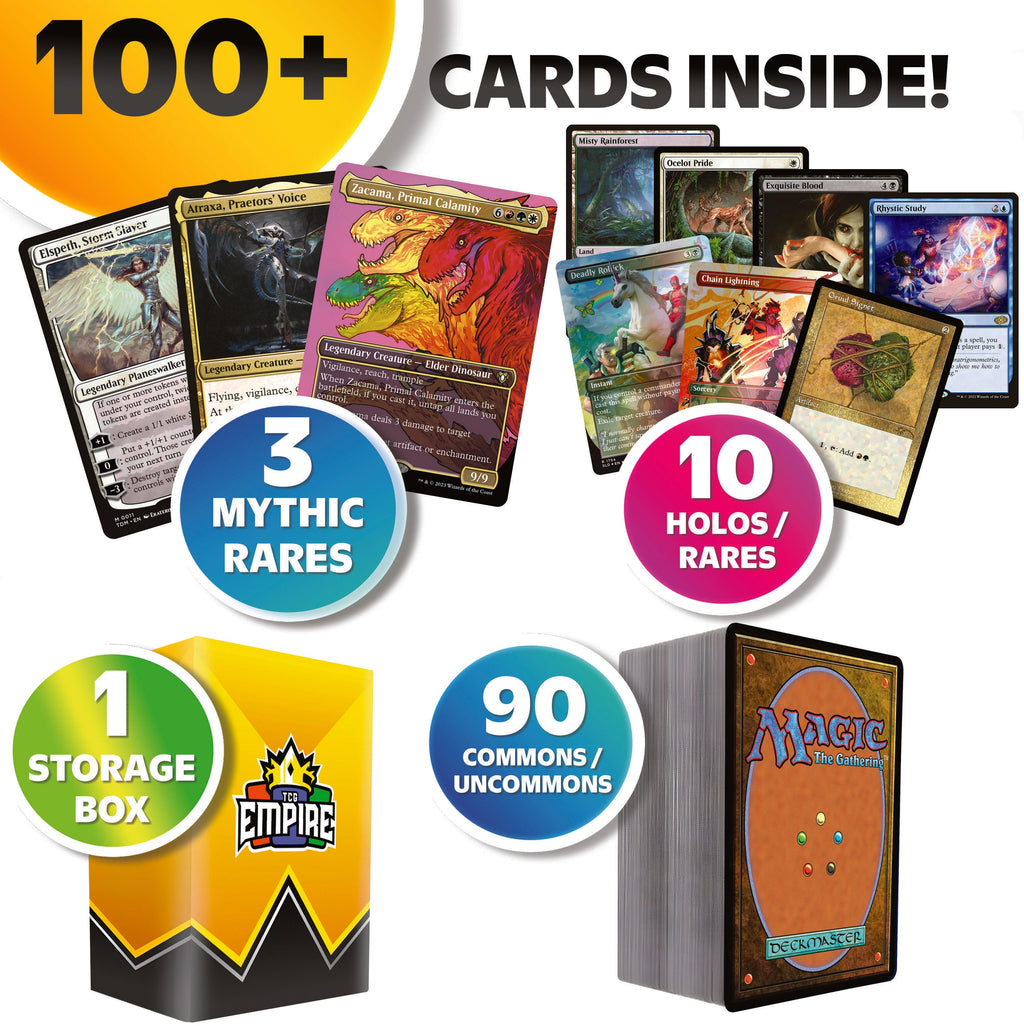 Magic The Gathering 3 Guaranteed Mythic Rares + 10 Rares or Foils + TCG Storage Box, Assorted Sets Final Fantasy Modern Horizons, Gift for Players & Collectors - product image 5