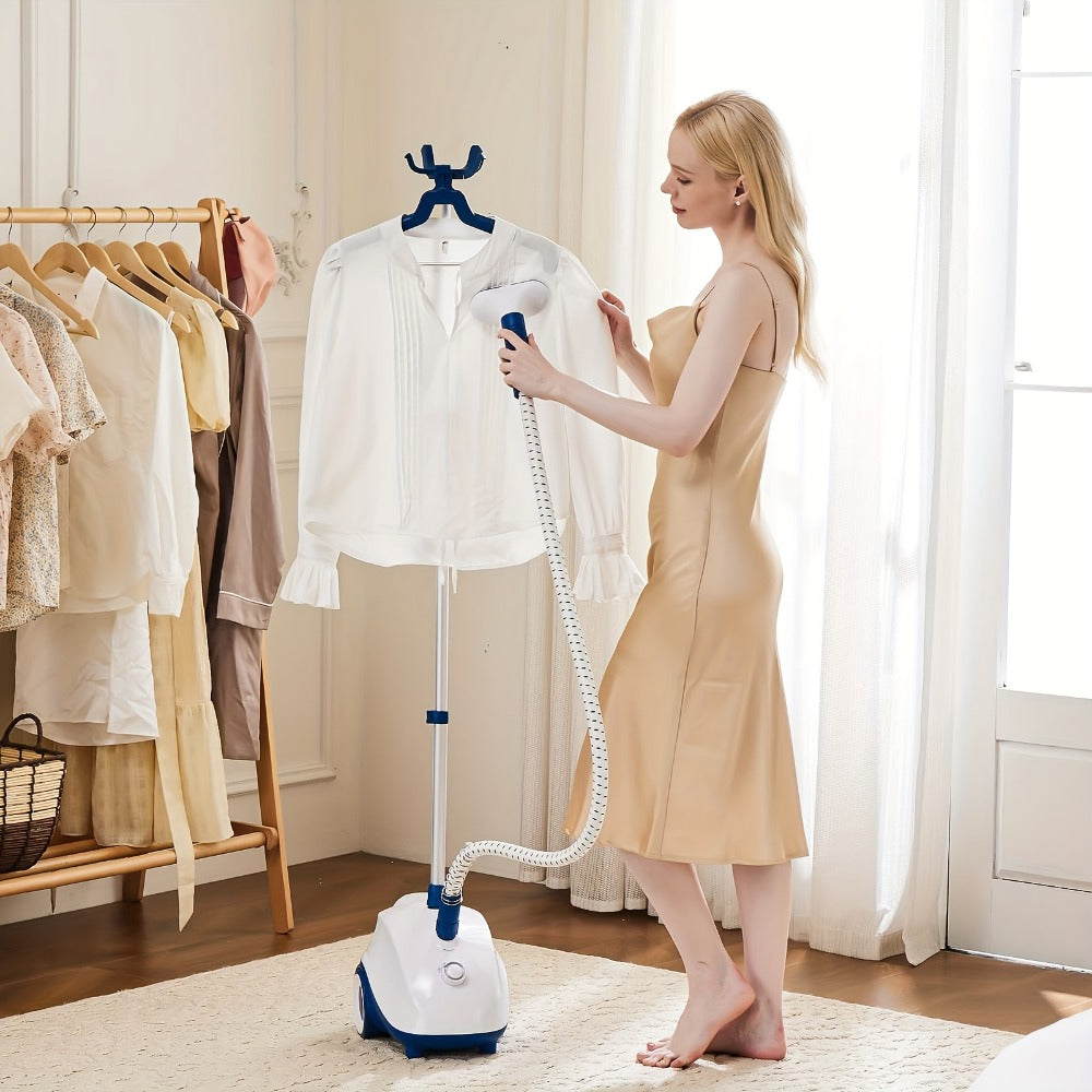 Garment Steamer Hanging Iron Machine 1500W, Vertical Steam Iron with 1.8L Large Water Tank, 60 Min Continuous Steam, 45s Fast Heat-Up, Roll Wheels, Adjustable Handheld Steamer for  - product image 14