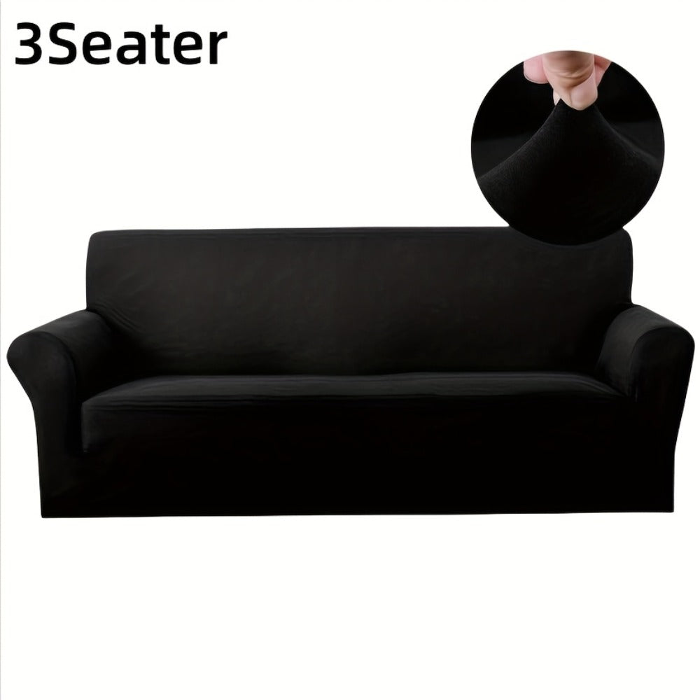 Elastic Anti-Slip Sofa Cover - Stretch Pet Friendly Couch Slipcover with Cat Paw Protection, Easy Care Fabric for Living Room Bedroom Office, 7 Colors 1-4 Seater - product image 27