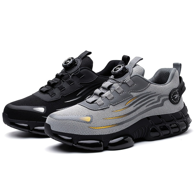 Steel Toe Work Shoes Man Slip Resistant Abrasion Resistant Construction Working Boots Comfortable Breathable Sneaker - product image 21
