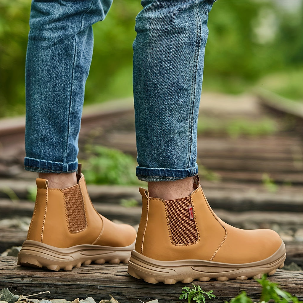 Men's Work Shoes, All-Season Labor Shoes, Work Boots, Comfortable Fabric Insoles, Casual Outdoor Sneakers, Construction Boots - product image 31