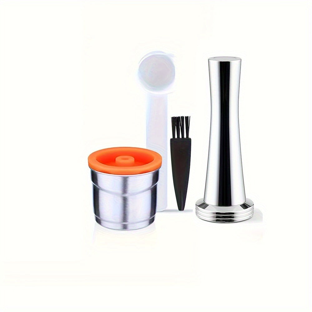 Reusable Coffee Filter Capsule for Illy Y3.2 & X7.1 Machines, Stainless Steel Refillable Coffee Pod Cup with Tamper, Eco-Friendly Reusable Espresso Capsule Accessory - product image 7