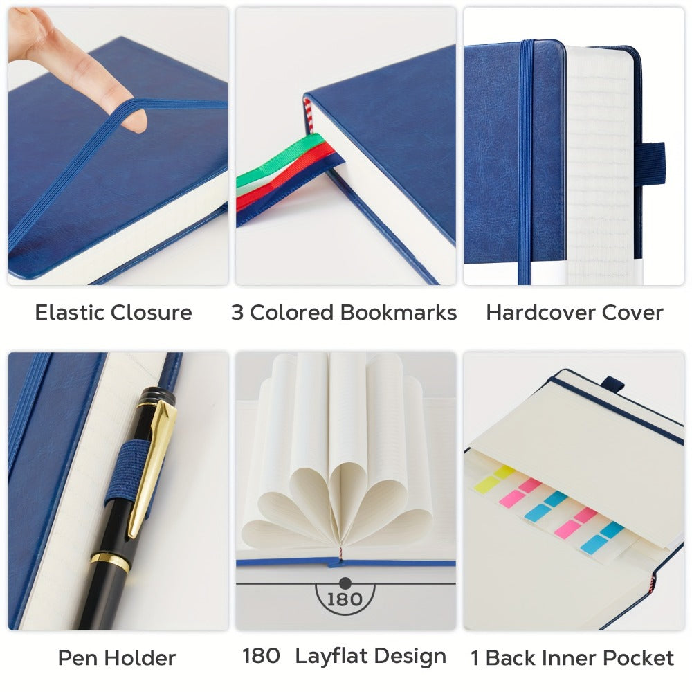 A4 Hardcover Lined Journal Notebook 320 Pages, Faux Leather College Ruled Notebook with 100GSM Thick Pages, 8.5x11 Large Writing Journal for Women Business School - product image 11