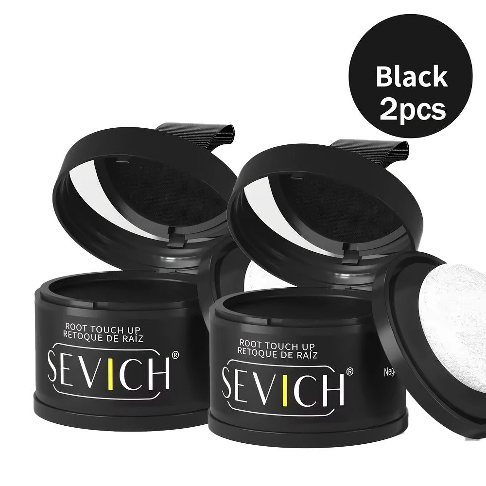 Root Touch Up Hair Powder for Thinning Hair & Gray Roots — Instant Hairline Concealer Shadow Topper, Long-Lasting Resistant Formula, 13 Shades, 2/3pcs Kit for All Hair Types Women  - product image 5