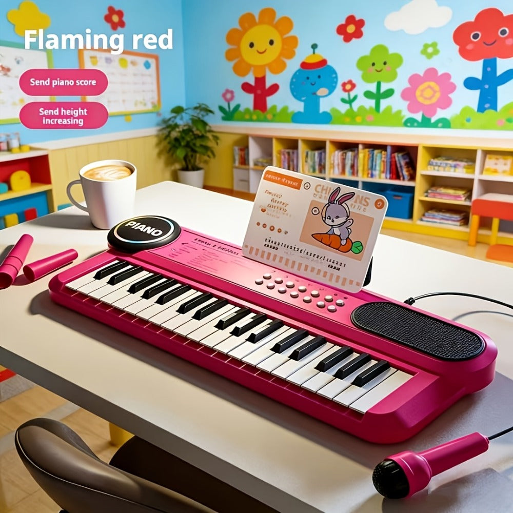 Kids Electronic Keyboard Piano 37 Keys with Microphone – Multi-Function Musical Instrument Toy for Children – Birthday Christmas Holiday Gift – Educational - product image 12