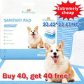 Super Absorbent Dog Pee Pads Buy More Save More – Thickened Leak-Proof Training Pads for Medium & Large Dogs – 80-Count 23x23" or 100-Count 28x34" – Fast - product image 3