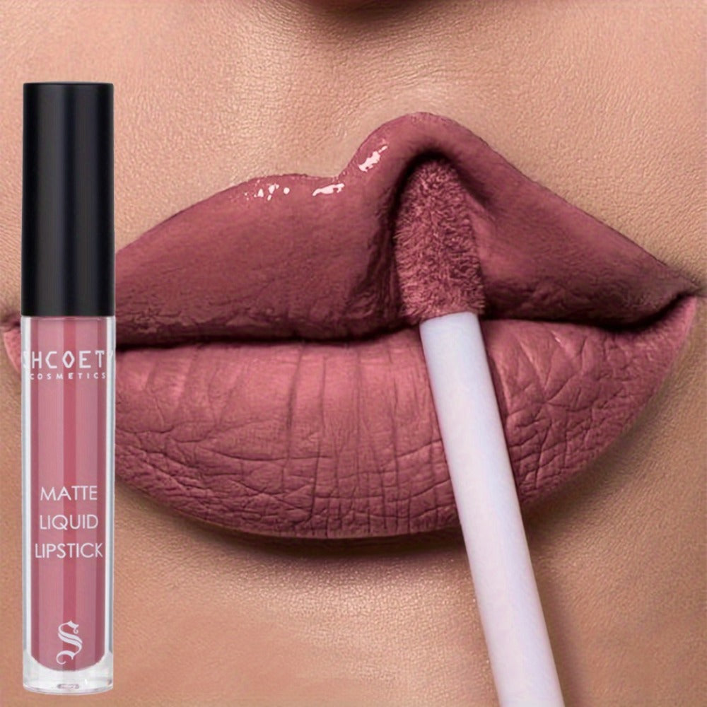 Bear Lip Glaze Set 3 Colors — Cute Bear Packaging Velvet Matte Waterproof Liquid Lipstick in Brown Pink & Red, Non-Stick Non-Greasy Long-Lasting Formula, Gift for Women Girls & Bea - product image 20