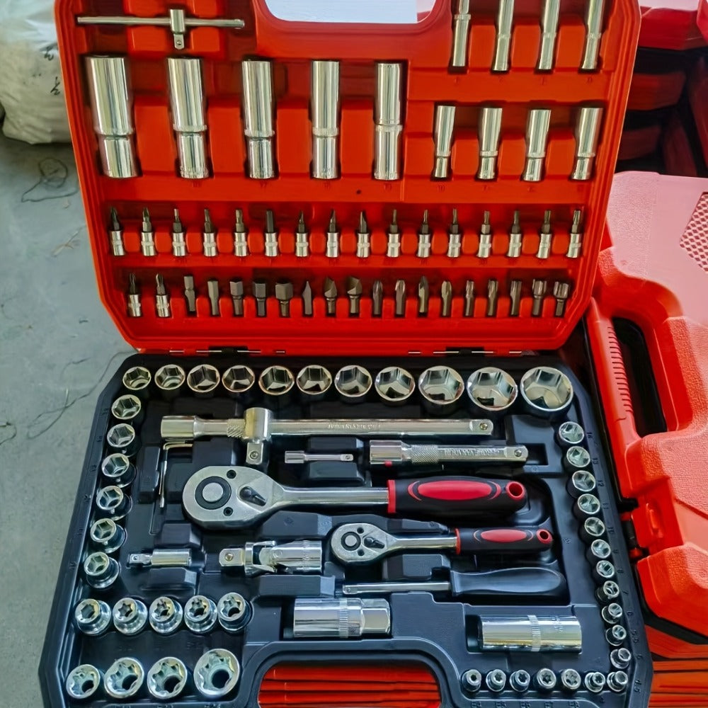 Premium Stainless Steel Repair Tool Kit 55/82/94/121PCS – Complete Automotive & Home Repair Set | Multi-Function Hand Tools | No Charging Required | Easy to Use | Perfect Gift for  - product image 7