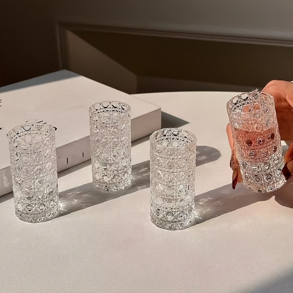 Shot Glass Set Diamond Engraved – Whiskey Vodka Tequila Glasses for Parties Weddings Home Bar Entertaining Reusable Barware Gift - product image 11