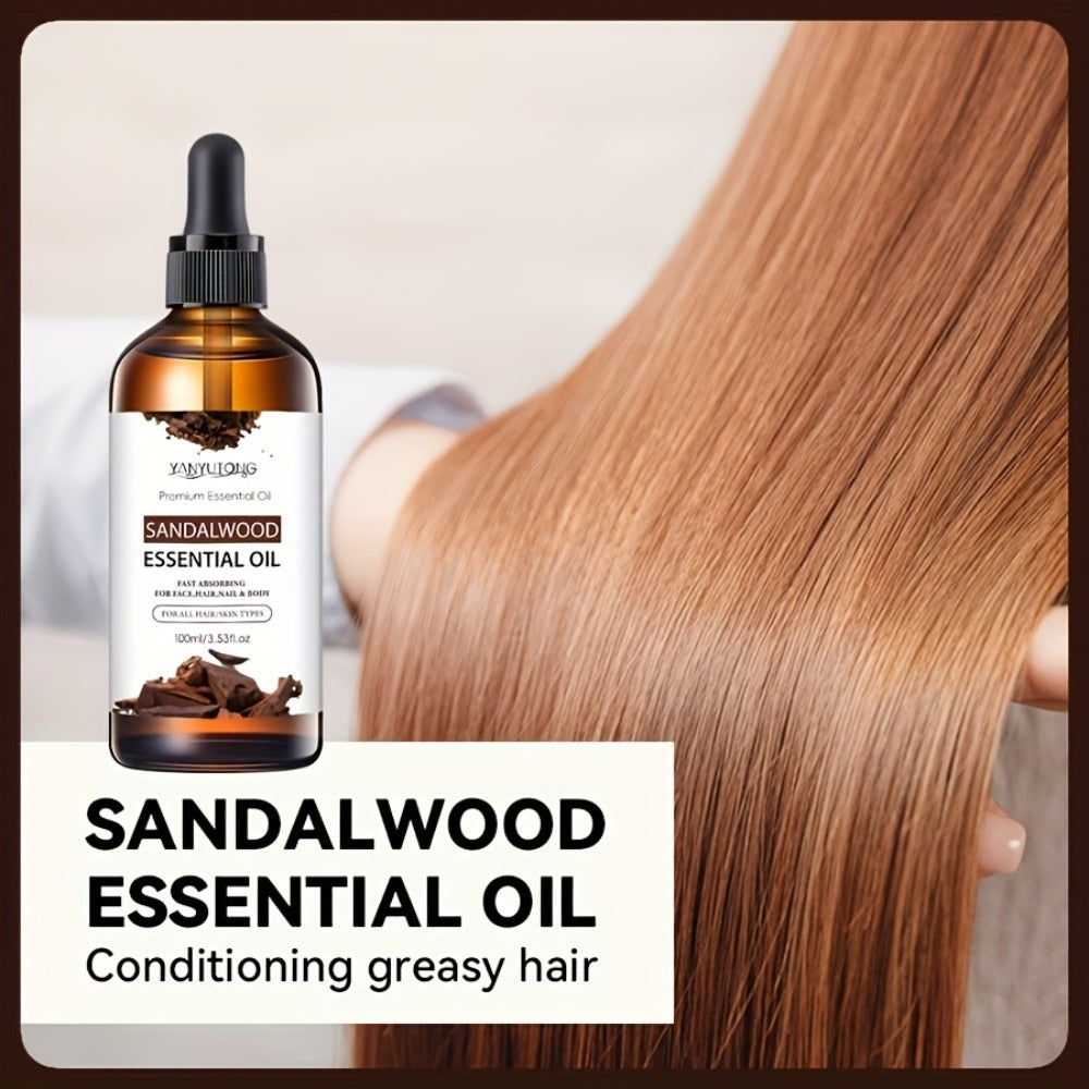 Sandalwood Essential Oil for Hair & Skin Care 30ml / 100ml / Twin Pack — Moisturizing Aromatherapy Oil for Massage, Diffuser & Shower, All Skin & Hair Types - product image 9