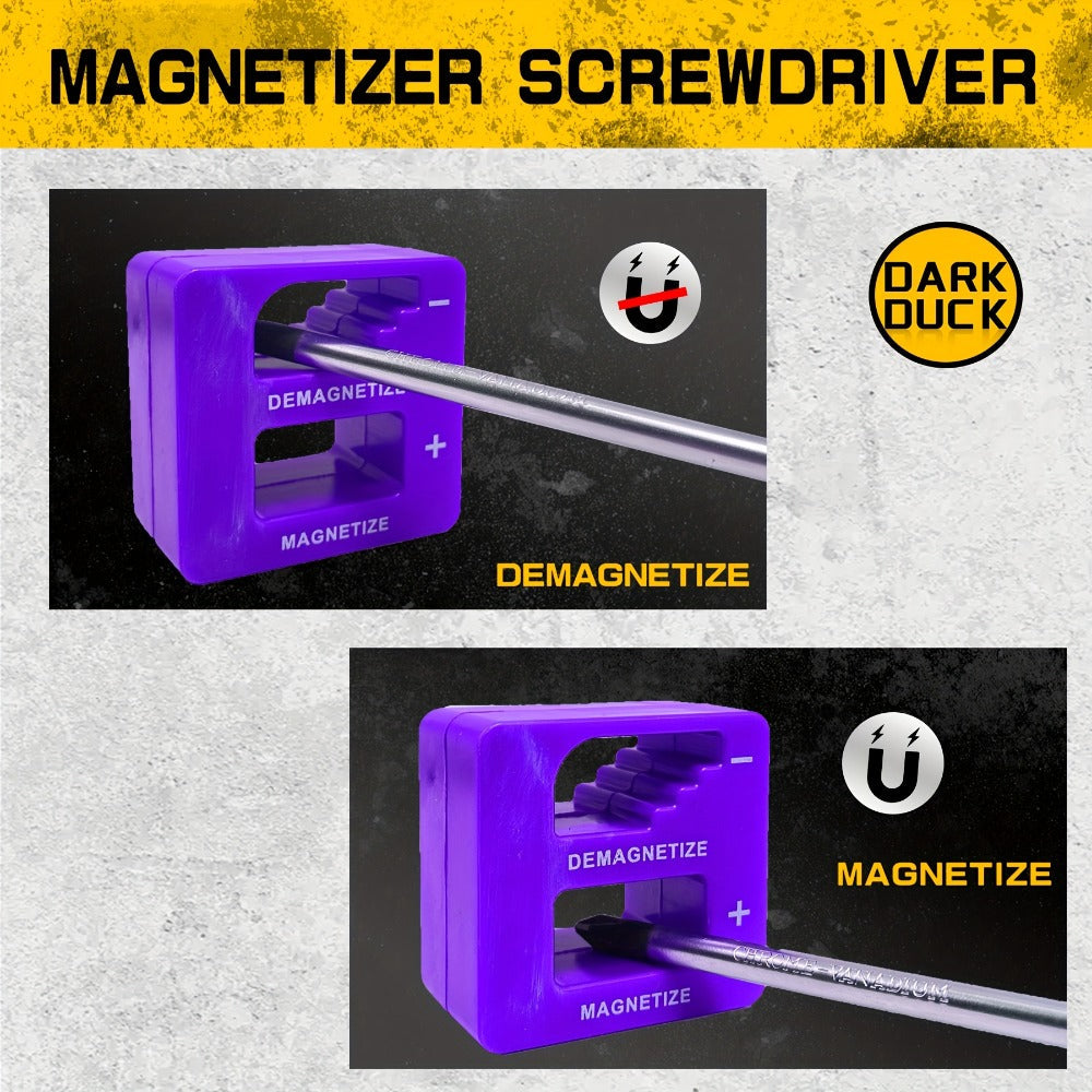 Magnetic Screwdriver Set 118pcs with Plastic Rack & Magnetic Tool Bowl, Chrome Vanadium Steel Multi-Size Precision Screwdriver Kit, Non-Slip Rubber Handle Tool Set for Electronics, - product image 6