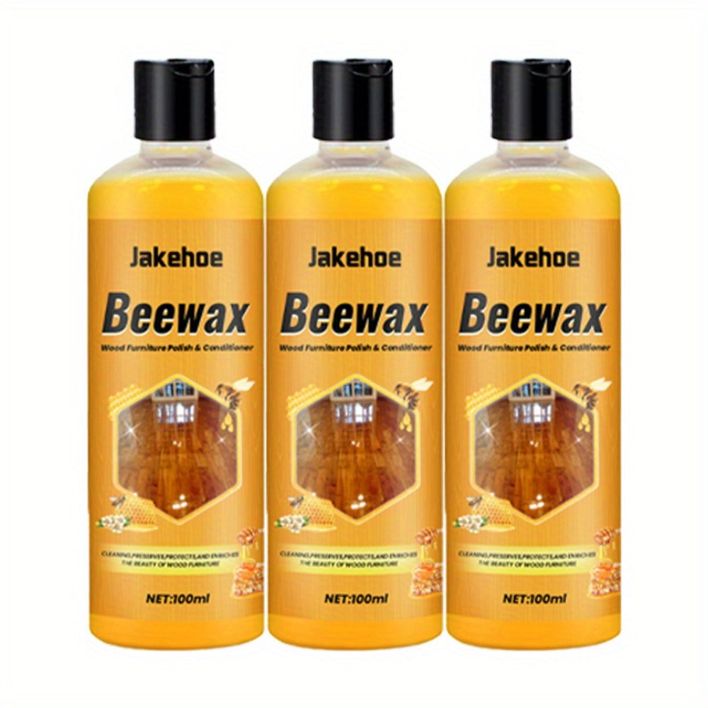 Beeswax Floor Cleaner & Polish - Natural Wood Floor Care Agent with Hydrogen Peroxide, Dust Prevention & Bright Polishing for Hardwood, Laminate & Tile Floors - product image 5