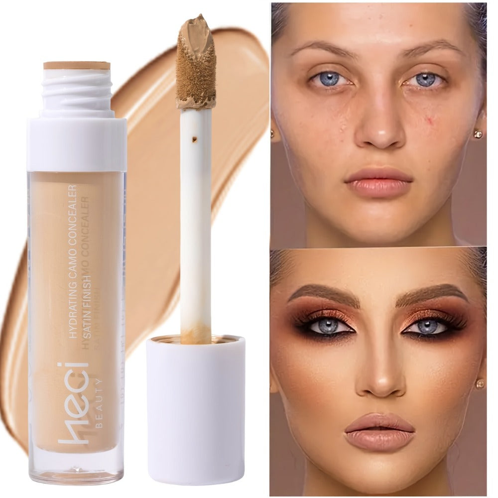 Liquid Concealer and Contour Stick Set 2 Pcs Buildable Coverage Hydrating Pore Minimizing Long-Lasting for Blemishes Dark Circles All Skin Types Flawless Finish - product image