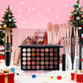 Makeup Kit Full Face All in One Eyeshadow Palette Blush Powder Foundation Mascara Brush Set Berry Neutral Shades for Women Beginners Daily Travel Party Gift - product image 22