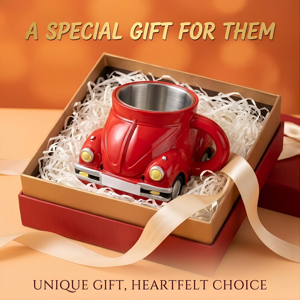 Sports Car Shape Coffee Mug – Fun Novelty Car Shaped Drinking Cup Large Capacity – Unique Tea Cup for Office & Home Decor – Cool Birthday & Christmas Gift for Car Lovers – 6 Colors - product image 8