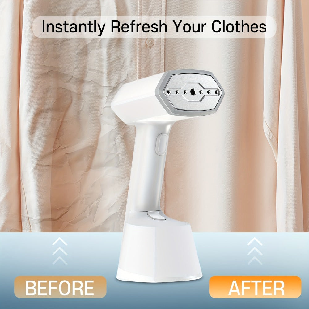 Handheld Garment Steamer for Clothes – Portable Travel Steamer, 15s Fast Heat-Up, 9.47oz Large Water Tank, Wrinkle Remover for Home Office Travel - product image 5