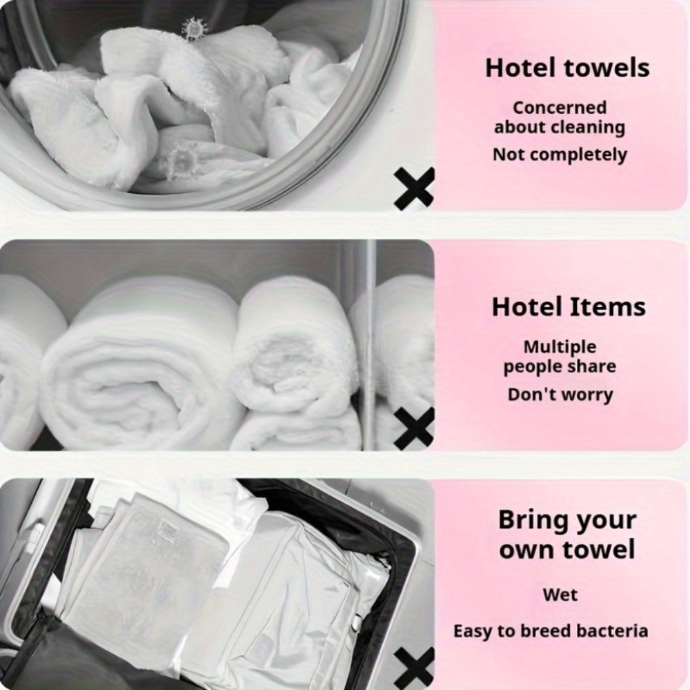 Disposable Face Towels 180 Pcs Soft Thickened Cotton Compressed Cleansing Towel for Women Men All Skin Types Travel Portable Facial Wipes 3 Packs 60 Pcs Each - product image 7