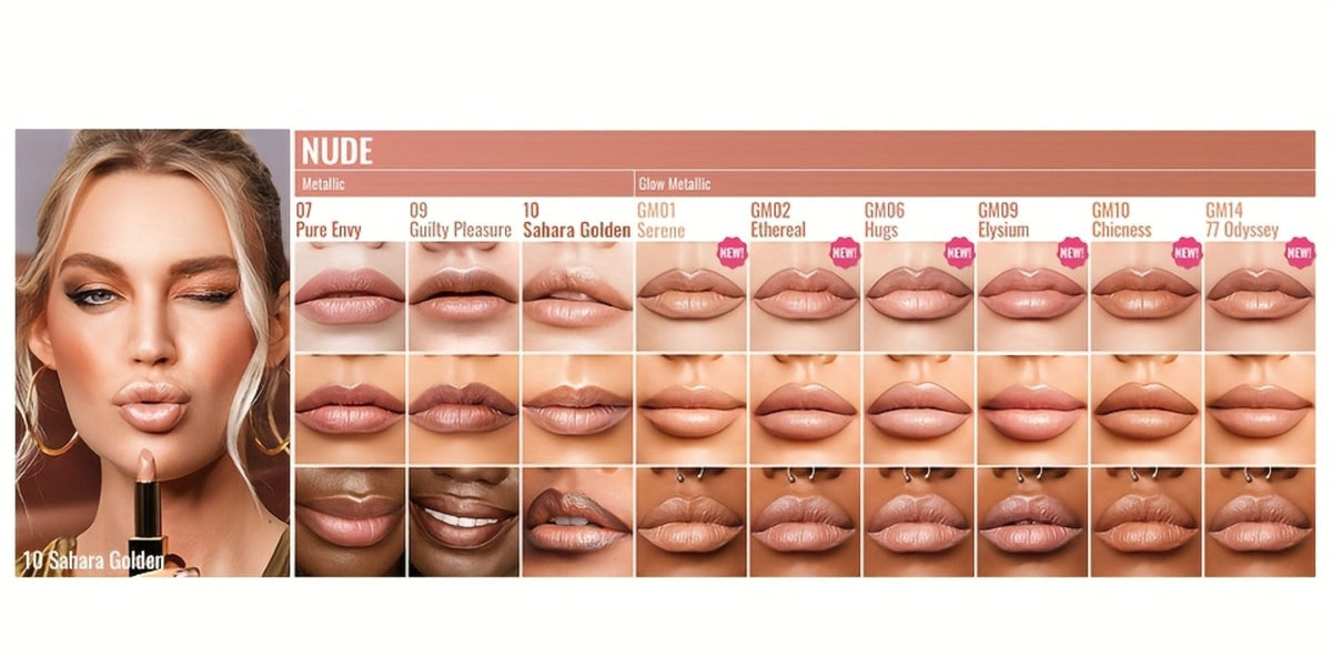 Metallic Lipstick Set 3 Pcs 24-Hour Smudge-Proof Transfer-Resistant Glossy Finish Full Coverage Long Lasting Lip Color Makeup Gift Set for Women 12.9G Each - product image 15