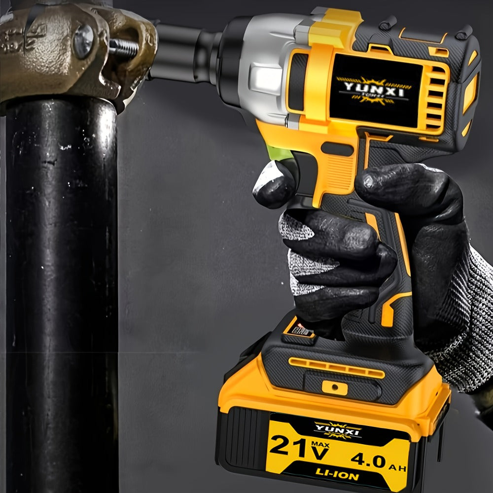21V Cordless Drill Brushless Impact Wrench Multifunctional – Lithium Battery, Quick Charger, Variable Speed, Tighten Screws & Bolts, Compact Power Tool for Home, Car Repair & DIY – - product image 15