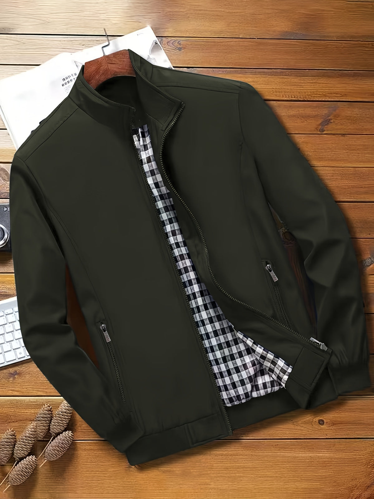 New Men's Jacket Spring Autumn Premium College Style Jacket Outerwear - product image 16