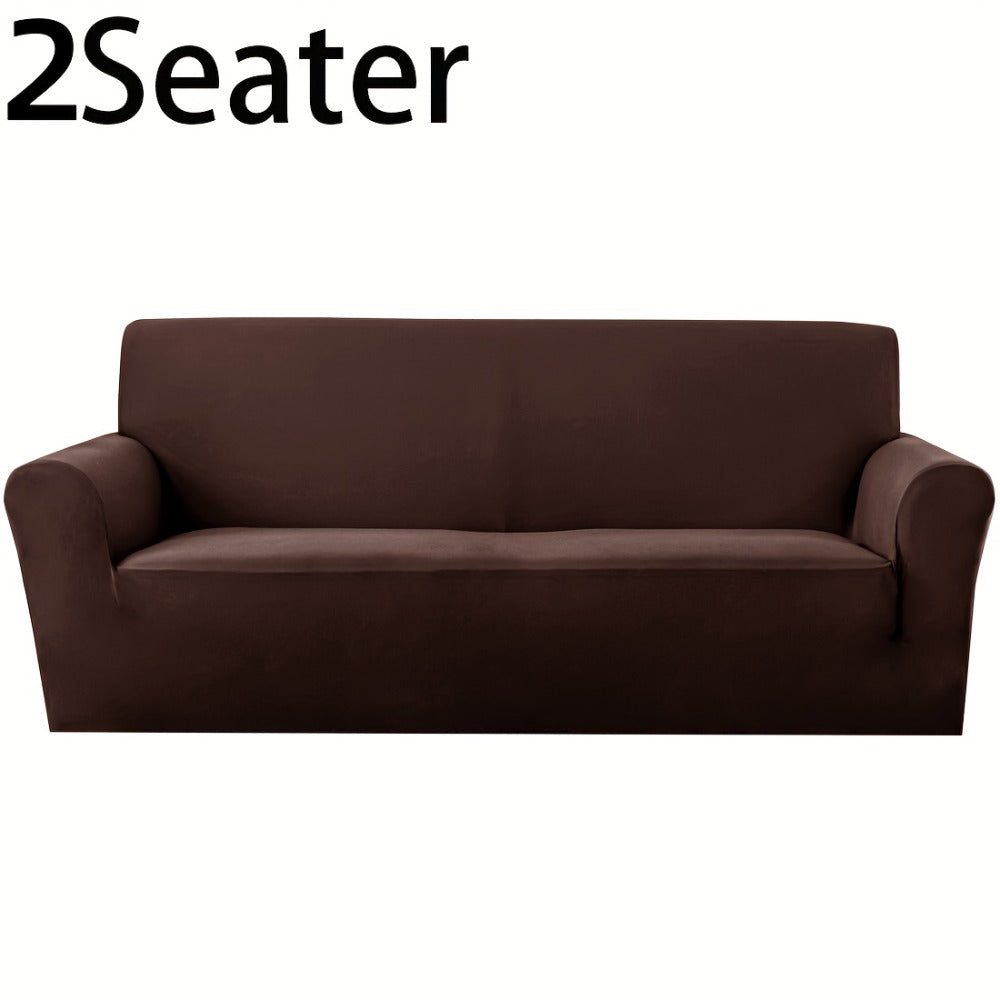 Elastic Anti-Slip Sofa Cover - Stretch Pet Friendly Couch Slipcover with Cat Paw Protection, Easy Care Fabric for Living Room Bedroom Office, 7 Colors 1-4 Seater - product image 30