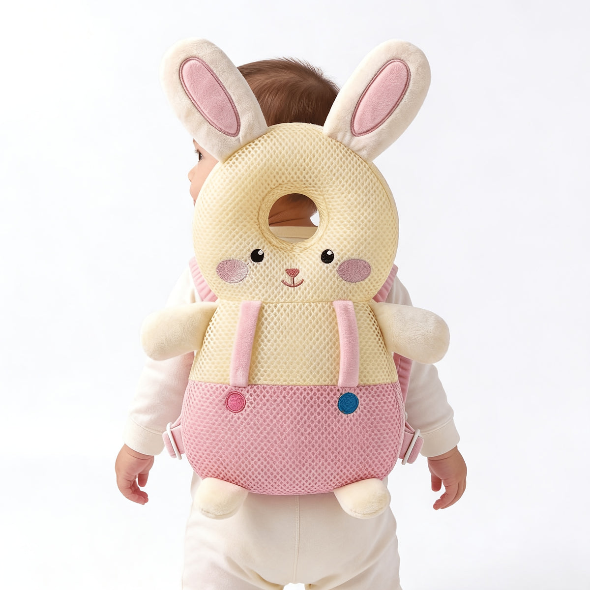 A Pc Soft Toddler Backpack for Infants and Toddlers, with Adjustable Cartoon Animal Plush Backrest, Made Of Colorful Polyester Fiber, An Ideal Gift for - product image 5