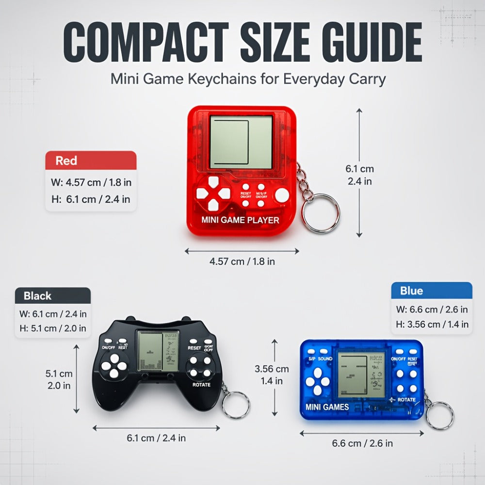 Random Color Video Game Backpack Charms for Boys Birthday Party Favors, Gaming Party Prizes, Classroom Rewards & Gamer Goodie Bag Stuffers – Mini Game - product image 2