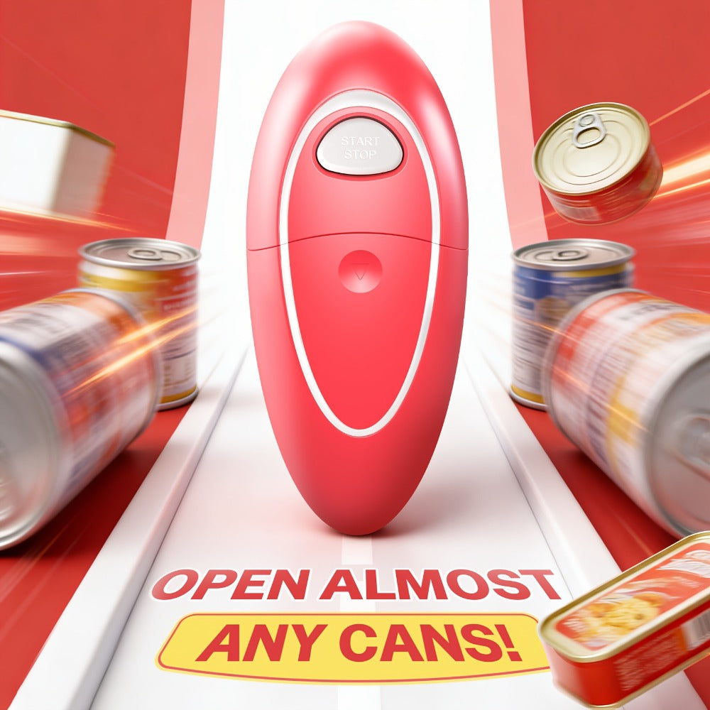 Electric Can Opener One-Touch Automatic – Smooth Edge Battery Operated Handheld Opener for All Can Sizes, Best Kitchen Gadget for Seniors, Arthritis & Weak Hands, Great Gift Idea - product image 16
