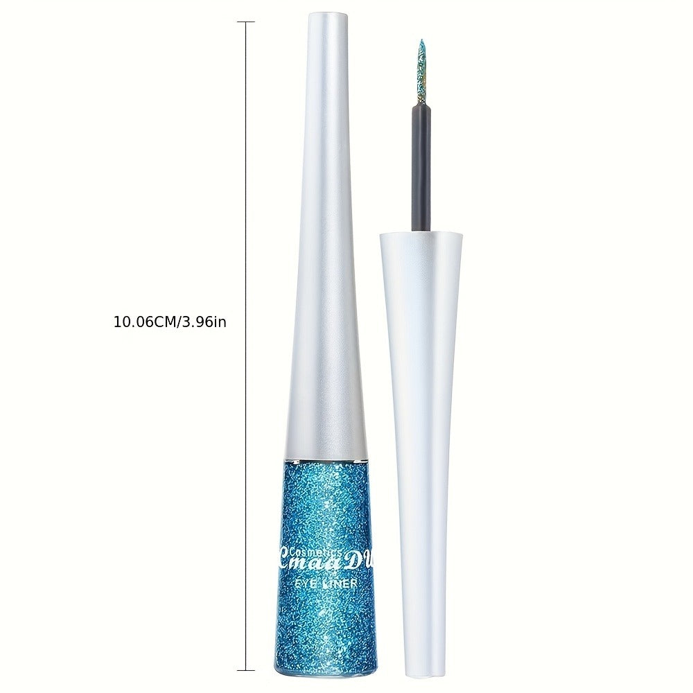 Glitter Liquid Eyeliner Set 16 Colors Waterproof Shimmer Metallic Eye Liner Pen Kit – Long-Lasting Smudge-Proof Sparkle Eye Makeup for Party Stage Festival Cosplay Holiday Glam - product image 4