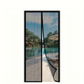Magnetic Screen Door with Heavy Duty Metal Frame – Self-Closing Mesh Door Curtain, Insect-Proof Bug Screen with Frame Shackle, Easy Install for Indoor & Outdoor Doorways, Pet & Kid - product image 13