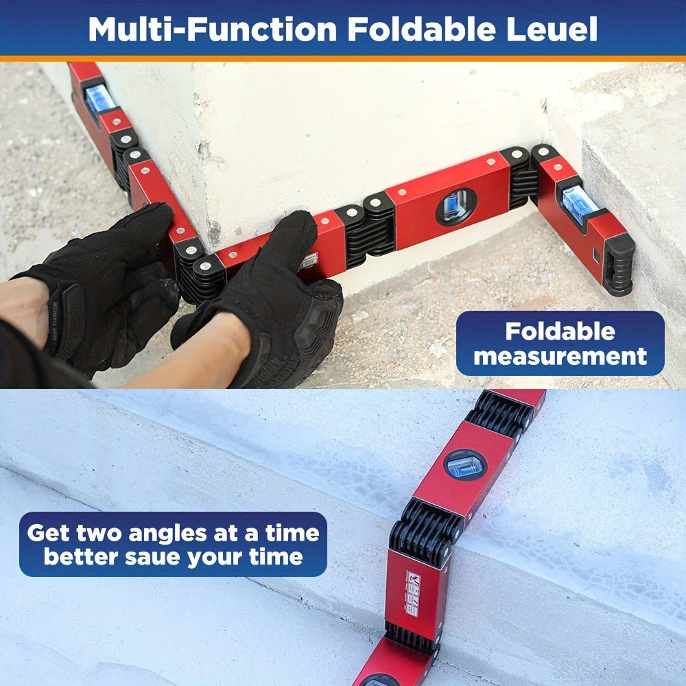 Folding Level Multifunction Multi-Angle Measurement Woodworking Tool Foldable Post Level Precise Leveling Any Position for Home Renovation DIY Carpentry Holiday Gift - product image 4