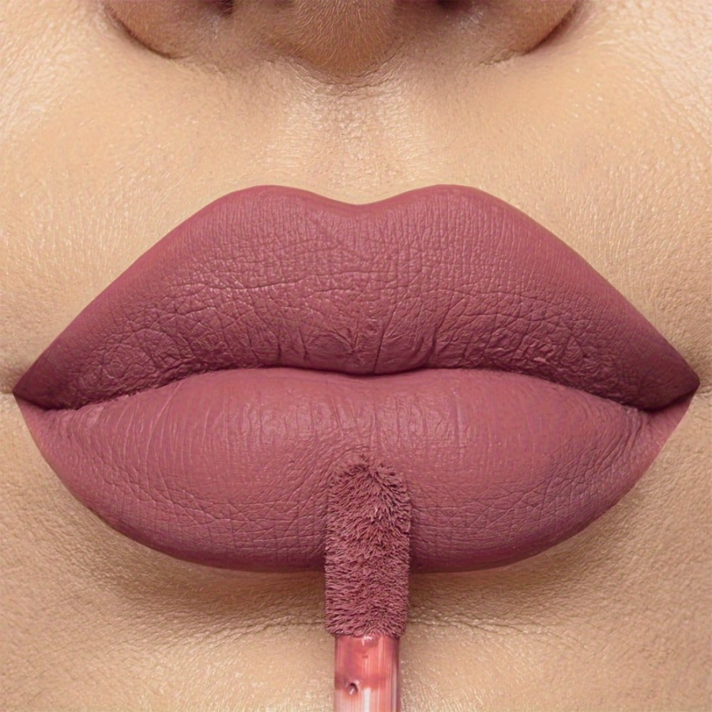 Bear Lip Glaze Set 3 Colors — Cute Bear Packaging Velvet Matte Waterproof Liquid Lipstick in Brown Pink & Red, Non-Stick Non-Greasy Long-Lasting Formula, Gift for Women Girls & Bea - product image 21