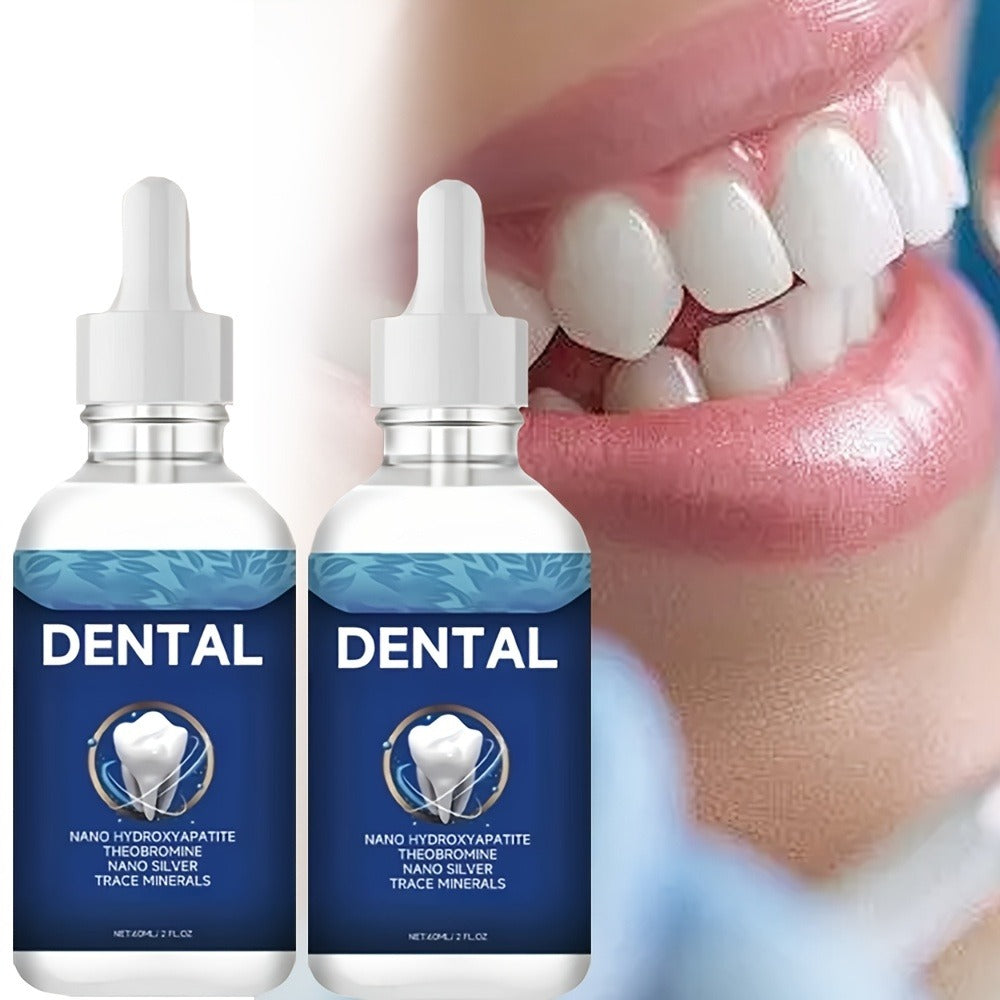 Oral Care Drops with Hydroxyapatite – True Tooth Care Solution for Cavity Protection, Enamel Strengthening & Sensitive Teeth, Daily Gum Health & Fresh Breath Formula, 2.03oz – Idea - product image 4