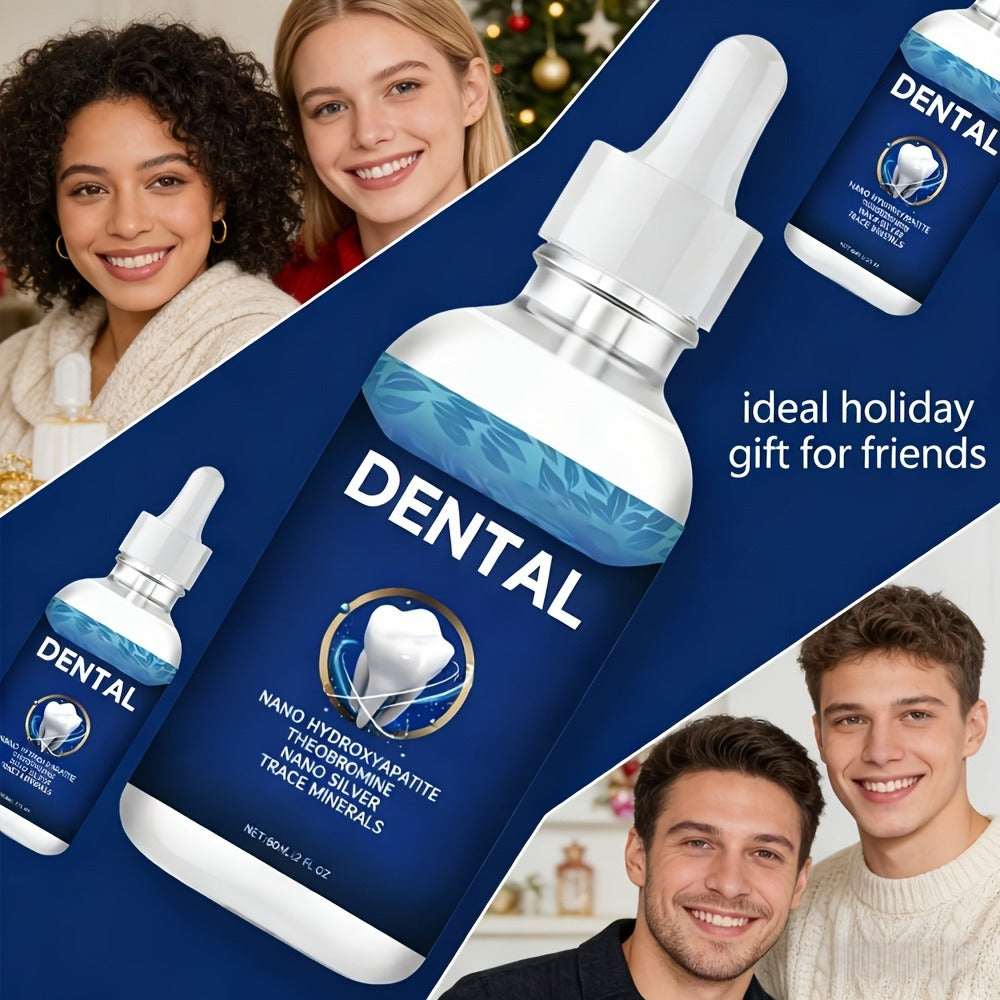 Oral Care Drops with Hydroxyapatite – True Tooth Care Solution for Cavity Protection, Enamel Strengthening & Sensitive Teeth, Daily Gum Health & Fresh Breath Formula, 2.03oz – Idea - product image 7