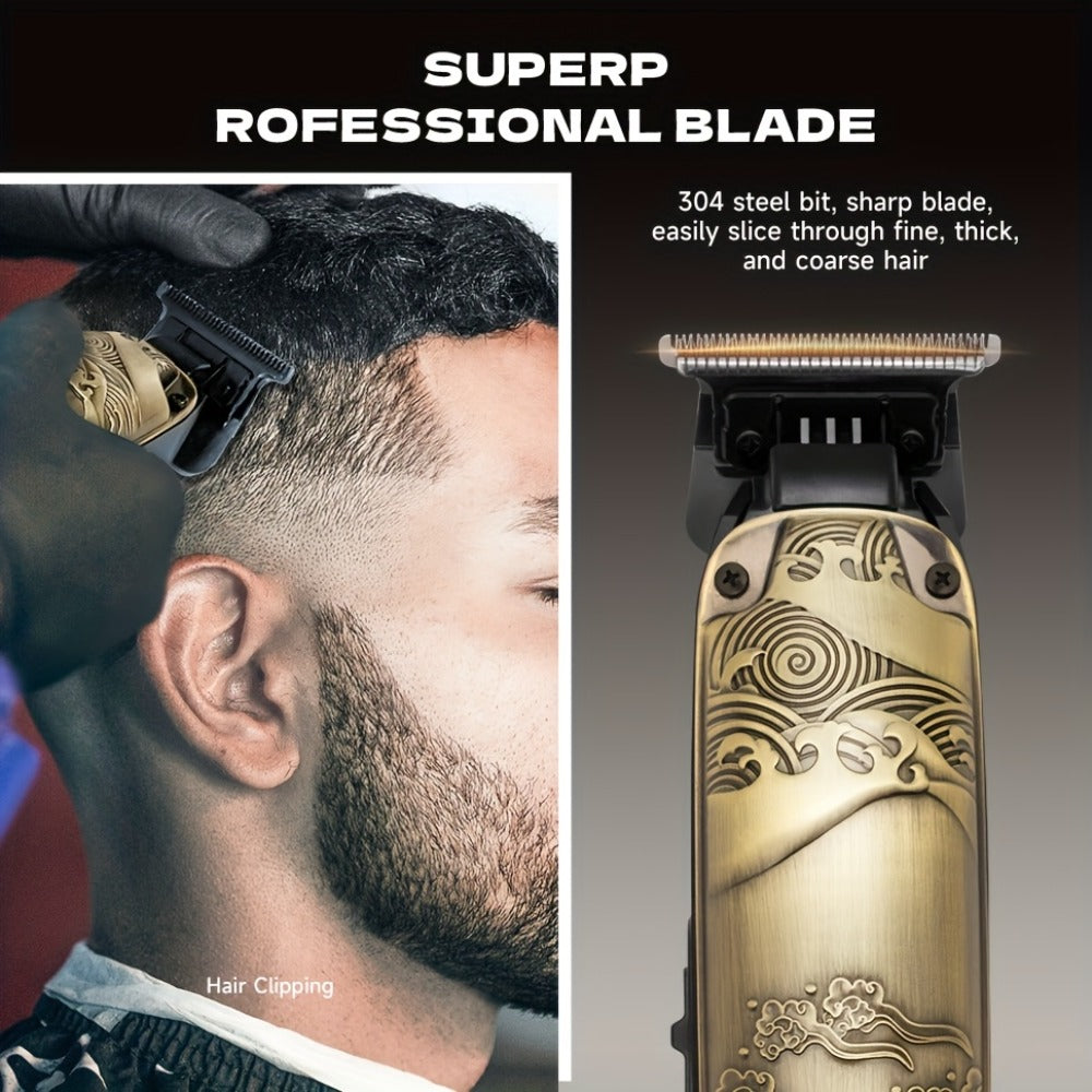 Cordless Electric Foil Shaver Grooming Kit for Men with Barber Shears Beard Mustache Trimmer Bald Head Razor Haircutting Set Father's Day Birthday Gift for Dad Husband - product image 17