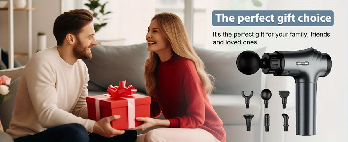 Massage Gun Deep Tissue - GVBER 6-Head Handheld Muscle Massager for Body Pain Relief, Relaxation & Recovery - Gift for Women Men - product image 16