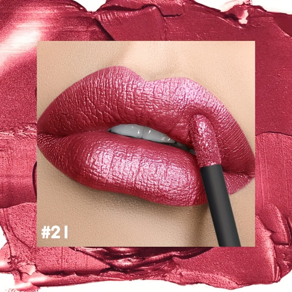 Lip Gloss Set Metallic High Gloss Plumping Long Lasting Non Stick Mirror Shine Glossy Lipstick for Women 11 Shades Party Date Daily Makeup Portable Gift - product image 14