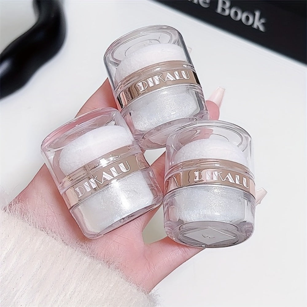 Glitter Highlighter Powder Set 3pcs Shimmer for Face & Body - Radiant Sparkle Fairy Glow Buildable Medium Coverage, Bridal Wedding Festival Party Makeup Gift for Women - product image 7