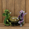 Dragons Playing Chess Figurine – 6.5" Decorative Polyresin Dragon Statue Sculpture for Home, Office & Bookshelf Decor, Unique Collectible Gift for Housewarming, Birthday & Holiday - product image 5