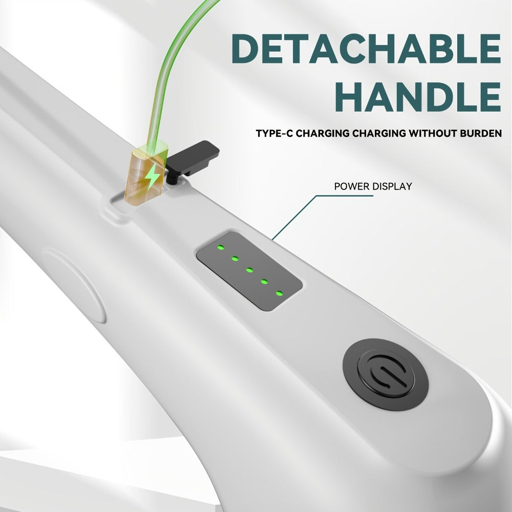Telescopic Electric Cleaning Brush with Long Handle, 7-in-1 & 14-in-1 Multifunctional Power Scrubber Kit, Replaceable Brush Heads, Household Floor Kitchen Bathroom Tile Grout Scrub - product image 8