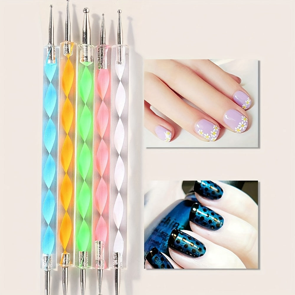 72-Piece Complete Nail Art Set with LED UV Lamp, Electric Nail Drill Pen, Gel Polish, Glue Drying Machine, Nail Polisher, Polish Brush Set, Finger Divider & Stainless Steel Manicur - product image 12