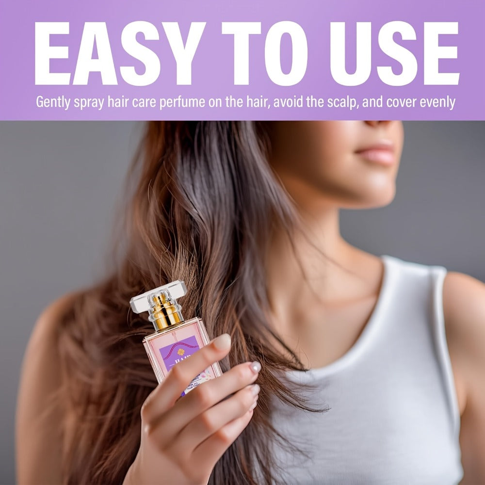 Alcohol-Free Hair Perfume Spray for Women with Squalane & Pheromone Floral Scent — Nourishing Hydrating Hair Shine Oil Mist, Long-Lasting Sweet Fragrance, 50ml - product image 6