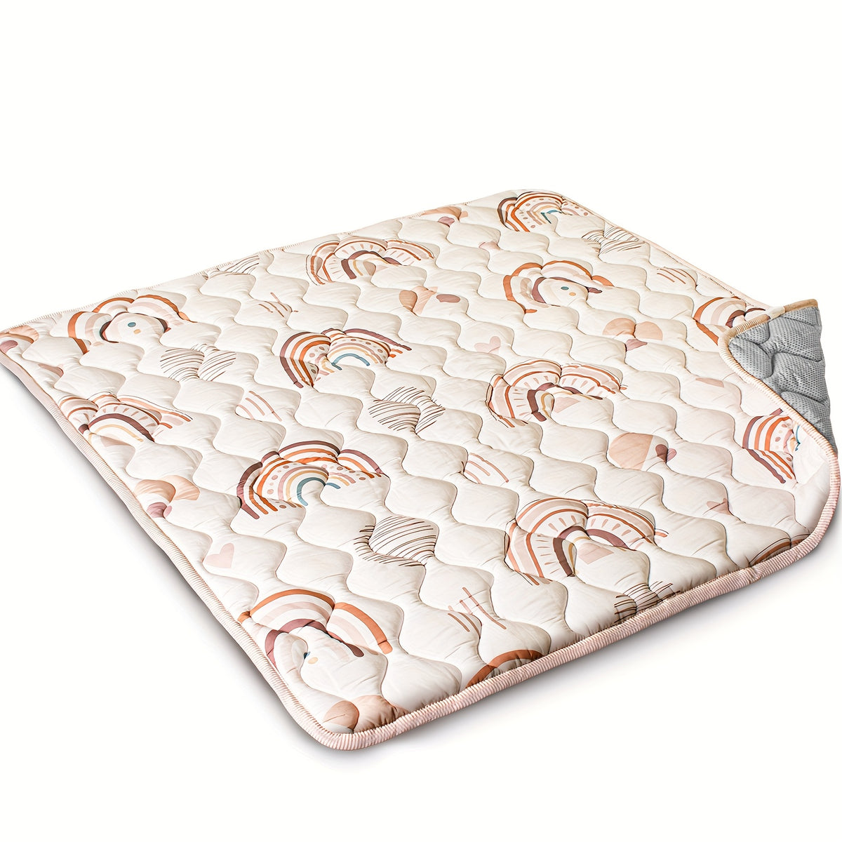 Baby Play Mat, 50x50 Playpen Mat with Super Soft Touch, Activity Mat with Upgraded Anti-Slip Bottom, Machine Washable Crawling Mat for Floor & Picnic - product image 5